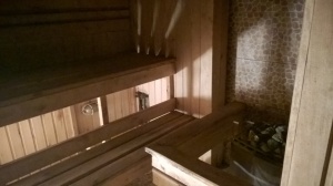 Venäläinen sauna.