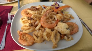 Meren elävät maistuivat herkulliselta Malecinen ravintolassa. 